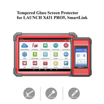 Tempered Glass Screen Protector For LAUNCH X431 PRO5 SmartLink